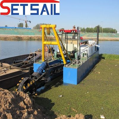 Dredger de lama de sucção de 24 polegadas com tamanho de pacote 1800.00cm * 380.00cm * 200.00cm