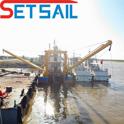 Reservatório River Lake Port Dredging com 24 Inches Cutter Suction Dredger a 20m de profundidade