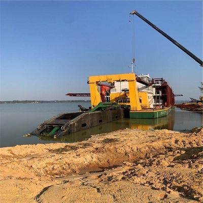 Equipamento de dragagem de areia de sucção de 20 polegadas com potência de cabeça de cortador de 170 kW