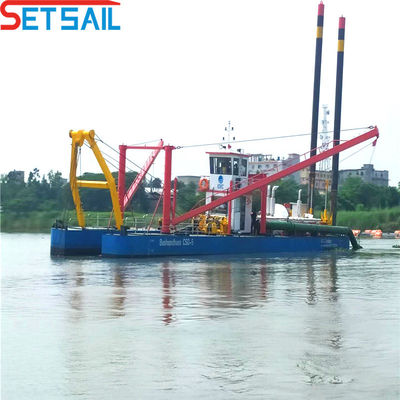 20 polegadas Setsail River Cutter Sucção Sand Dredger com e 1500m Distância de saída