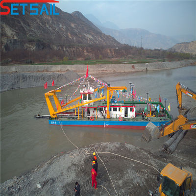 20 polegadas Setsail River Cutter Sucção Sand Dredger com e 1500m Distância de saída