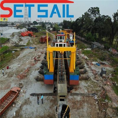 20 Inch Cutter Suction River Sand Dredger Perfeito para dragagem em rios e estuários