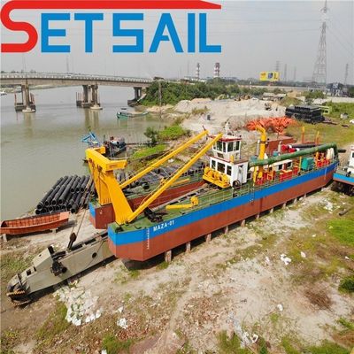 20 Inch Cutter Suction River Sand Dredger Perfeito para dragagem em rios e estuários
