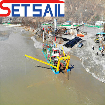 24 Inch Cutter Suction Sand Dredger O equipamento essencial para a extração de areia do rio