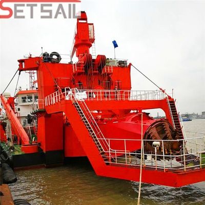 Dredger de areia de sucção de 24 polegadas com bomba subaquática