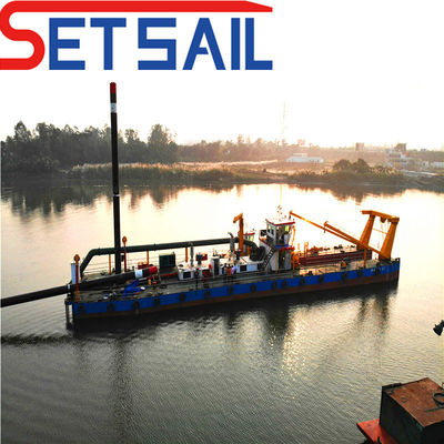 Dredger de sucção de 24 polegadas com bomba de areia personalizada para suas necessidades