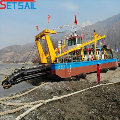 1100m3 Capacidade de 24 polegadas de cortador Sucção Dredger de areia rio com 30 dias de política de reembolso