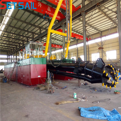 300kw Potência da cabeça do cortador QH-D78 Máquina de dragagem de areia fluvial de 24 polegadas para dragagem