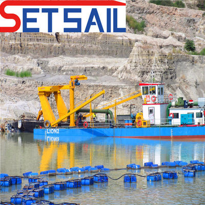 14 Inch Cutter Suction Pumping Dredger Machine com motor Cummins a preços acessíveis
