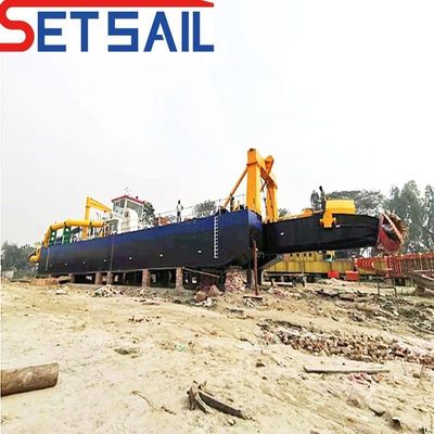 500 mm cortador de tubos de descarga dragadora de sucção para equipamento de dragagem de areia do rio 24 polegadas
