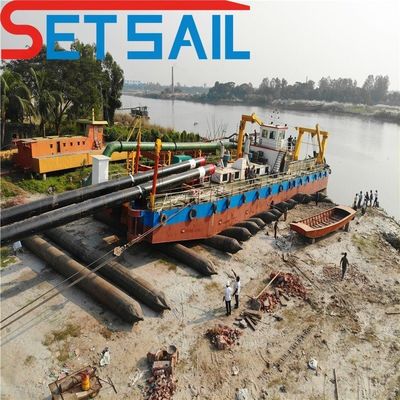 Política de devolução de 30 dias e Sistema PLC da Siemens Dredger de mineração de areia de 26 polegadas certificado ISO