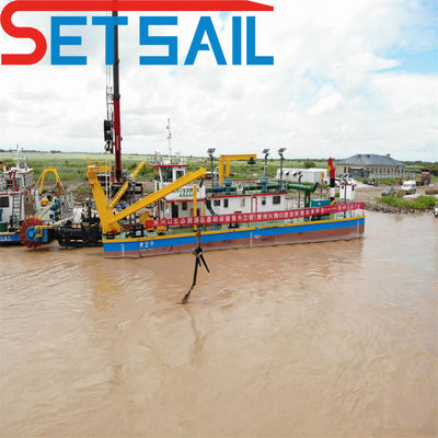 Política de devolução de 30 dias e Sistema PLC da Siemens Dredger de mineração de areia de 26 polegadas certificado ISO