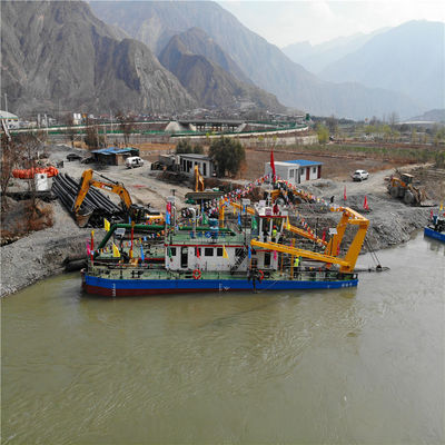 Dredger de sucção de corte de 26 polegadas para projeto de dragagem e tipo QH-D159 a diesel
