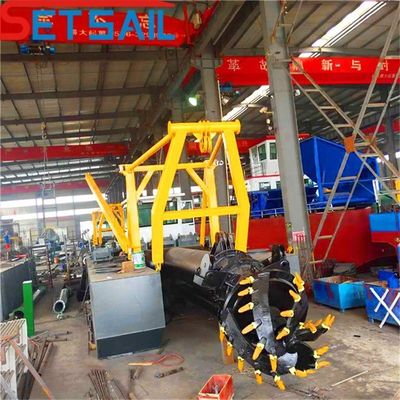 18&quot;-26&quot; HDPE Diâmetro Cutter Sucção dragadora para dragagem profundidade 0,5-30 metros projetado