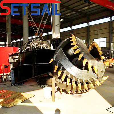 Pagamento inicial de equipamento de dragagem por sucção para dragagem