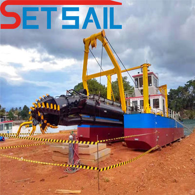 Qihang Professional Cutter Sand Dredger com sistema Siemens PLC e tipo de hidrociclone