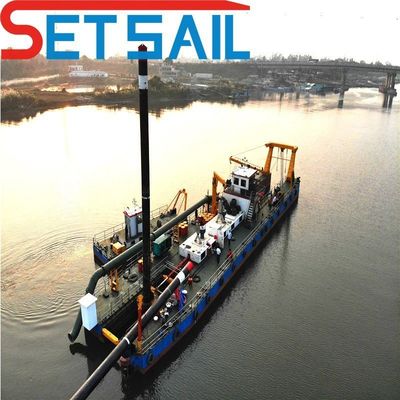 Qihang Professional Cutter Sand Dredger com sistema Siemens PLC e tipo de hidrociclone