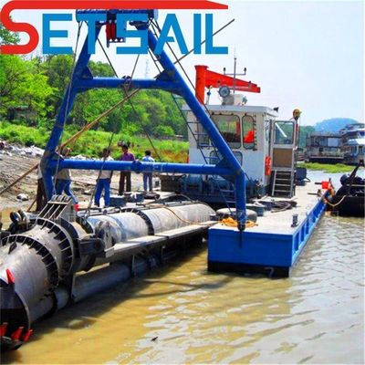 Qihang Professional Cutter Sand Dredger com sistema Siemens PLC e tipo de hidrociclone