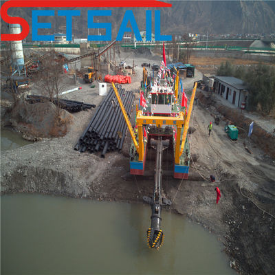 Qihang Professional Cutter Sand Dredger com sistema Siemens PLC e tipo de hidrociclone