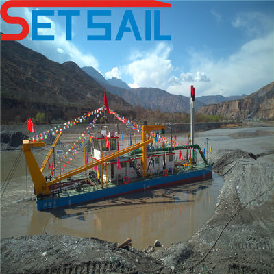 Qihang Professional Cutter Sand Dredger com sistema Siemens PLC e tipo de hidrociclone