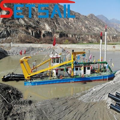 1200 metros cúbicos por hora Cortador Sucção Dredger de areia do rio para o rio de água interna