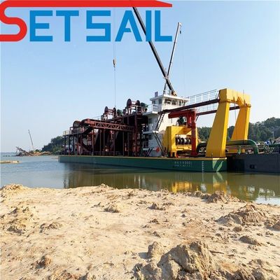 1200 metros cúbicos por hora Cortador Sucção Dredger de areia do rio para o rio de água interna