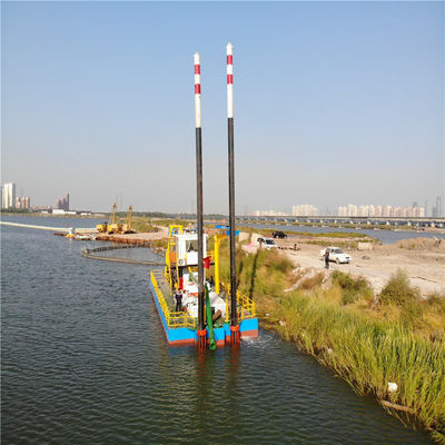 Solução de projeto de dragagem Dredger de sucção de cortador personalizado com profundidade de dragagem de 4m-25m