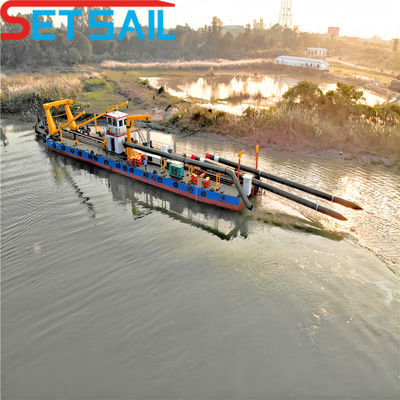 Fabricado 20 polegadas motor a diesel cortador de sucção de areia de dragagem com 2000 mm de diâmetro cabeça de corte