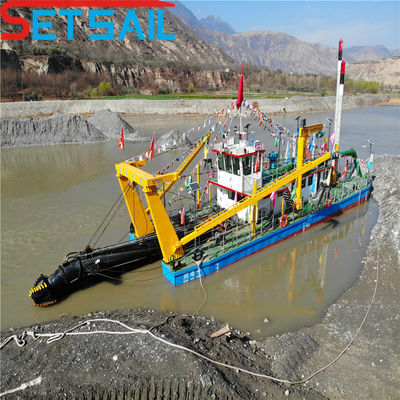 Fabricado 20 polegadas motor a diesel cortador de sucção de areia de dragagem com 2000 mm de diâmetro cabeça de corte