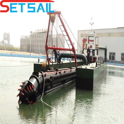 Fabricado 20 polegadas motor a diesel cortador de sucção de areia de dragagem com 2000 mm de diâmetro cabeça de corte