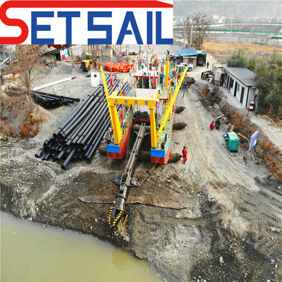 1342kw Potência do motor principal 15m Dredger de profundidade de dragagem cortador de sucção dragadora com hidráulica