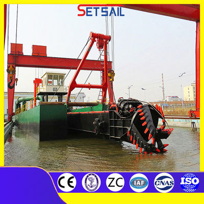 Dredger de sucção de 18 polegadas com sistema hidráulico Rexroth e motor a diesel Cummins