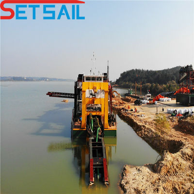 Sistema de controlo hidráulico Rexroth Motor diesel cortador de sucção dragadora de areia fluvial