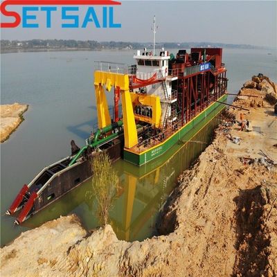 Sistema de controlo hidráulico Rexroth Motor diesel cortador de sucção dragadora de areia fluvial