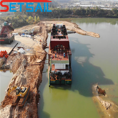 Sistema de controlo hidráulico Rexroth Motor diesel cortador de sucção dragadora de areia fluvial