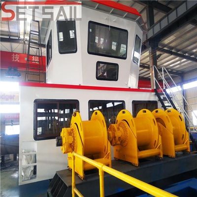 895 Kw 31 Meter Cutter Suction Dredger com motor a diesel e bomba de areia de 18 polegadas