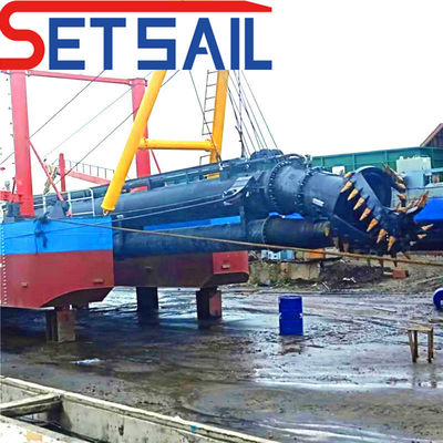 Dredger de areia de sucção de 18 polegadas com motor a diesel personalizado e equipamento de bomba