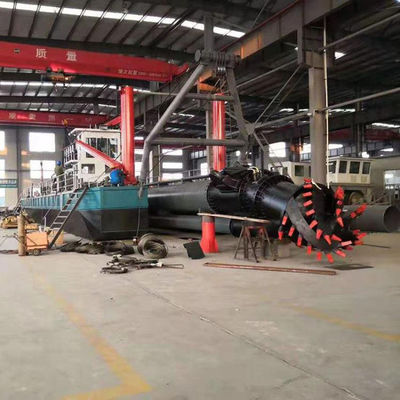 Dredger de areia de sucção de corte com custo de envio personalizado e tempo de entrega estimado