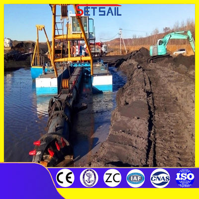 Máquina de remoção de areia por sucção de alta cabeça com motor Cumins de 100 kW-2000 kW