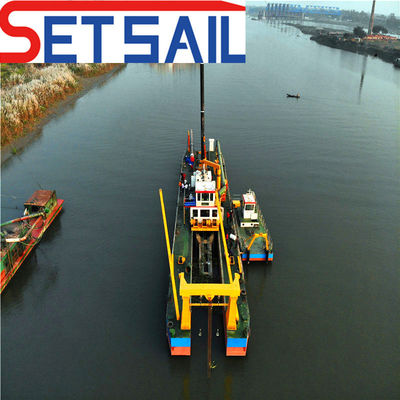 15m 18inch Cutter Suction Dredger para River Sand Dredging Profundidade
