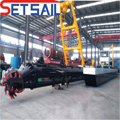 Máquina de areia de dragagem por sucção de cortador personalizada com capacidade de tubos de HDPE 60-4000m3