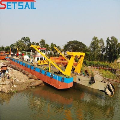 Tipo de ciclone Fluxo de água de hidrociclone 3500m3 Cortador dragadora de sucção Usada no lago River