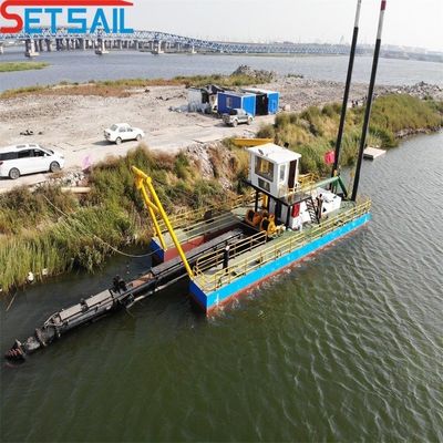 Tipo de ciclone Fluxo de água de hidrociclone 3500m3 Cortador dragadora de sucção Usada no lago River