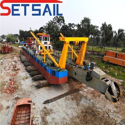 170kw cabeça de corte potência motor diesel cortador de sucção dragadora para máquinas de dragagem
