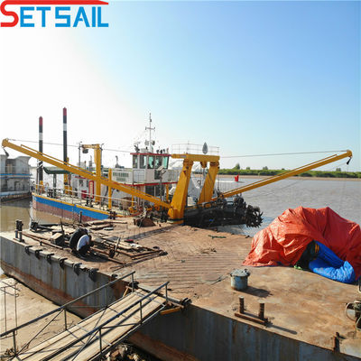 Dredger de sucção com motor Cumins e capacidade de 500 metros cúbicos