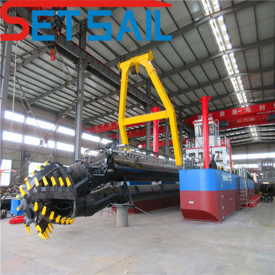 230000.000kg Dredger de sucção com motor diesel e profundidade de dragagem de 15 m