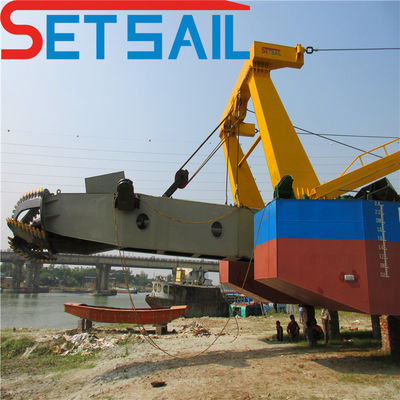 230000.000kg Dredger de sucção com motor diesel e profundidade de dragagem de 15 m