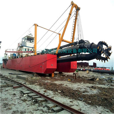 20/26 polegadas Cumins Weichai Motor Diesel Lodo/Cutter Sucção Sand Dredger para rio/lago/mar/reservatório projeto de dragagem
