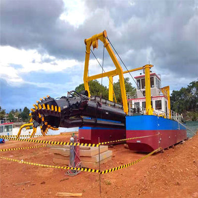 20/26 polegadas Cumins Weichai Motor Diesel Lodo/Cutter Sucção Sand Dredger para rio/lago/mar/reservatório projeto de dragagem