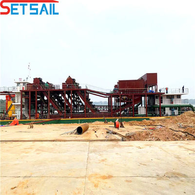 CTS Slot Tipo Alta Capacidade Siemens PLC 22inch Cutter Suction Dredger para extração de areia